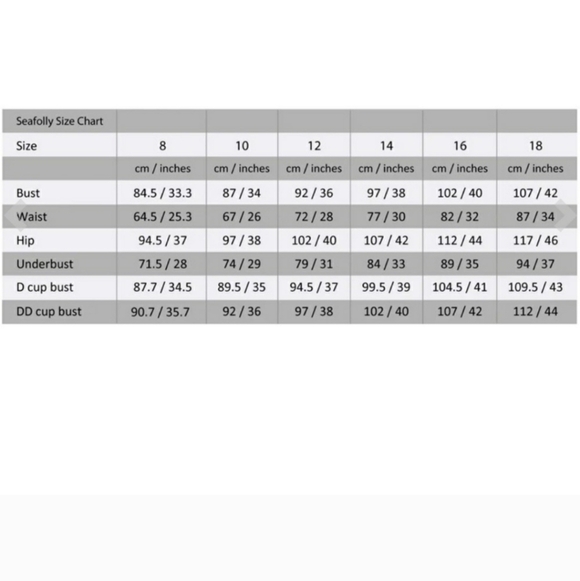 NWOT Seafolly Silk Road Scoop neck bikini top. Paisley.Black, blue. 4 US. DD Cup - Picture 11 of 11